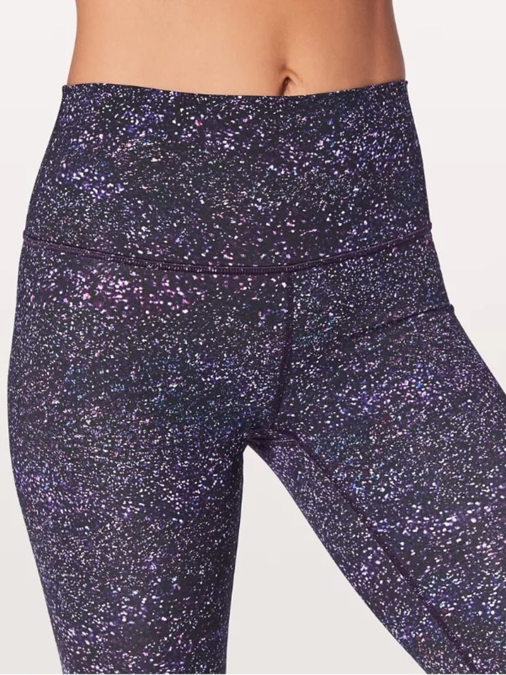 Lululemon Wunder Under HR leggings in Crystalline Multi speckled galaxy 6 - Picture 3 of 7